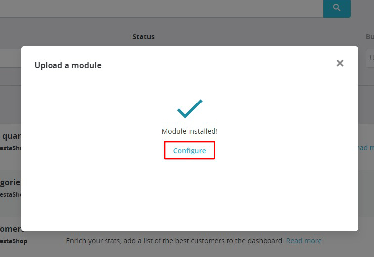 PrestaShop Step 5