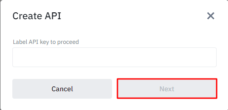 Setting up Binance - Step 3